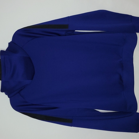 NIKE ▪︎ MEN'S FULL-ZIP BLUE HOODED SWEATSHIRT ▪︎ SIZE L - Picture 6 of 7